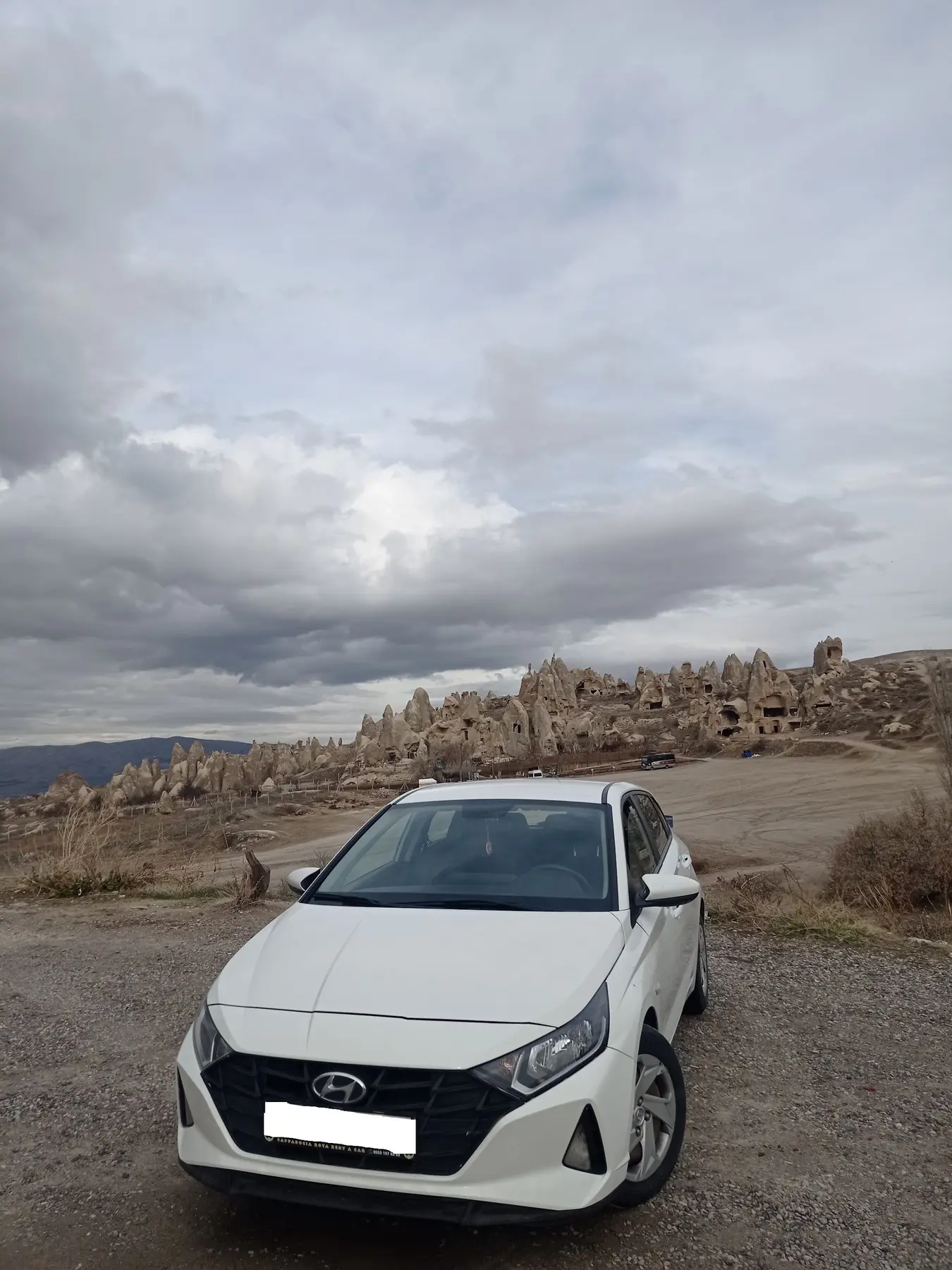 Cappadocia road view business view