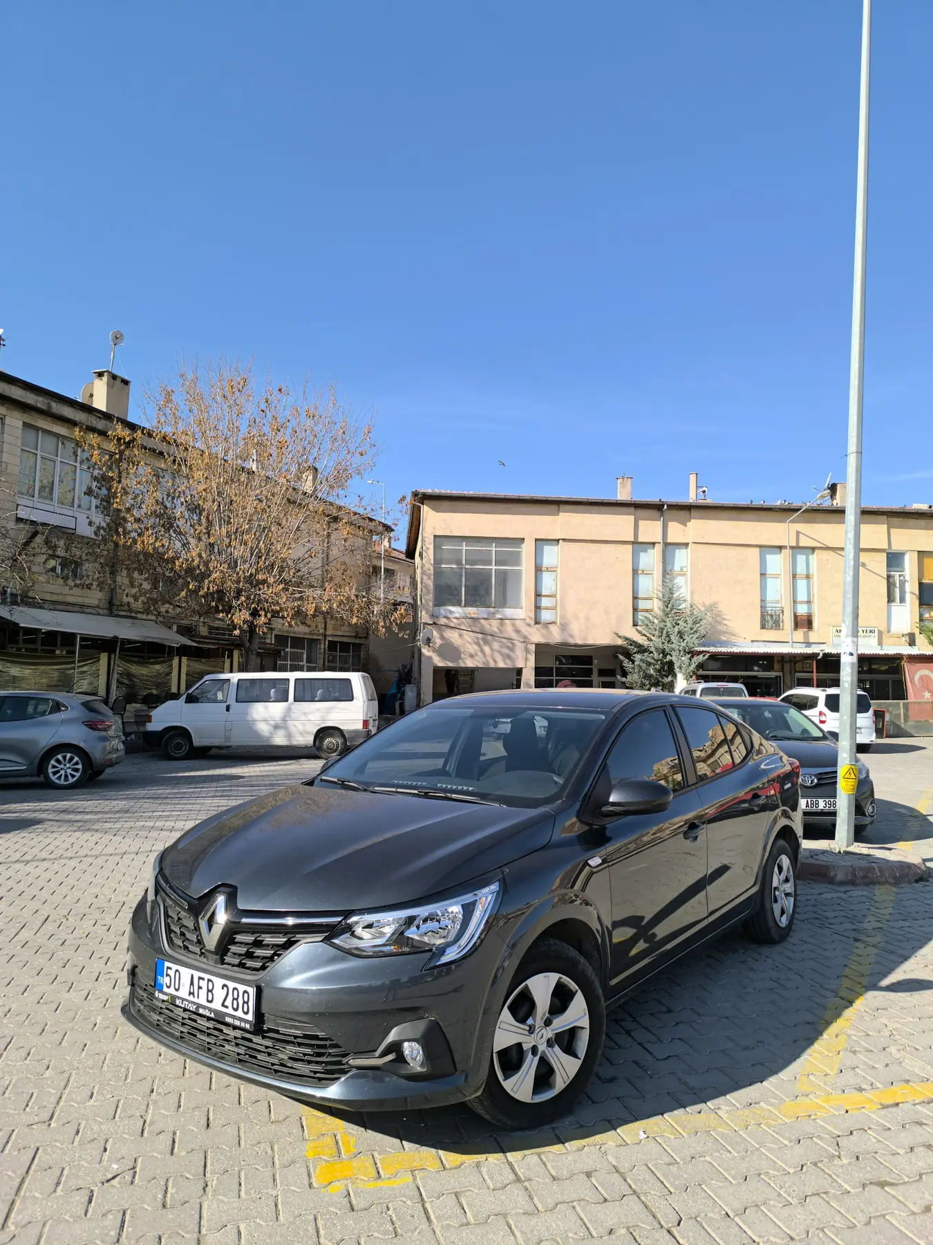 Town pickup point business view