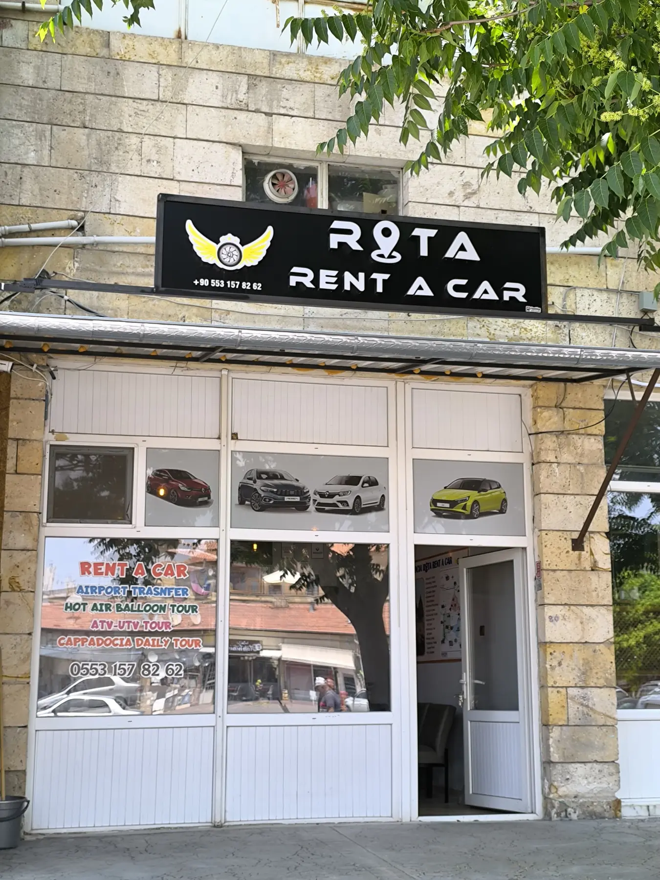 Old town delivery business view